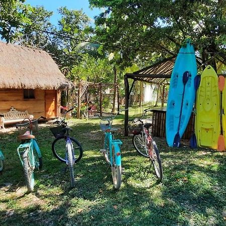 Villa Akbal Bacalar Bagian luar foto