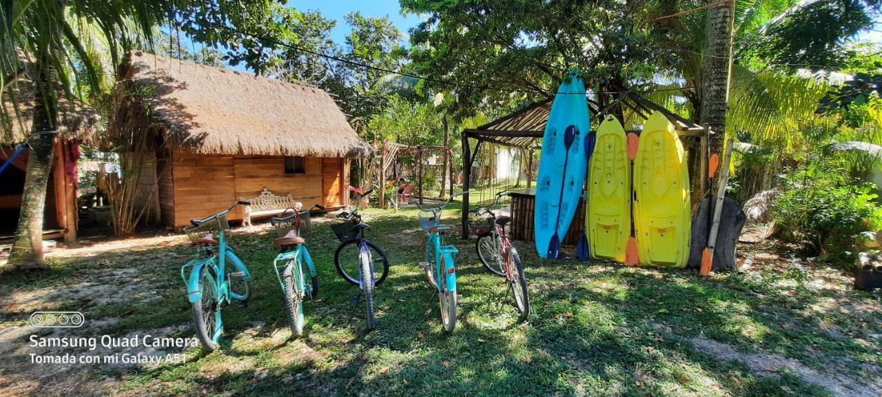 Villa Akbal Bacalar Bagian luar foto